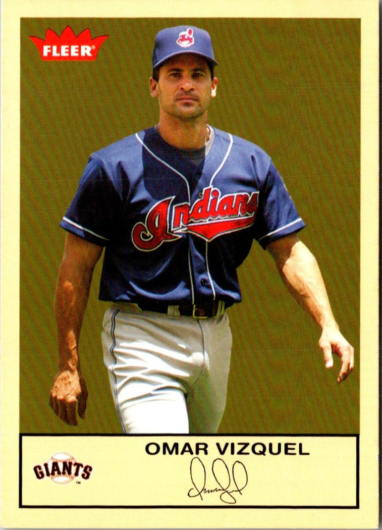 2005 Fleer Tradition Omar Vizquel