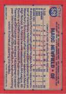 1991 Topps Marc Newfield