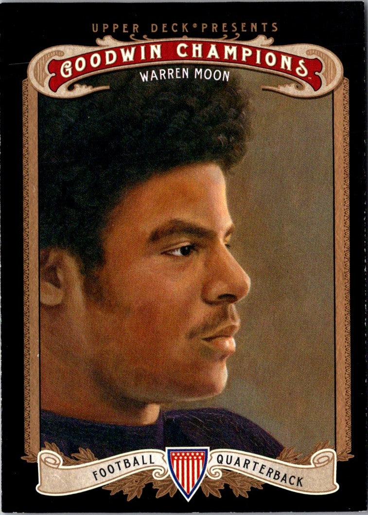 2012 Upper Deck Warren Moon