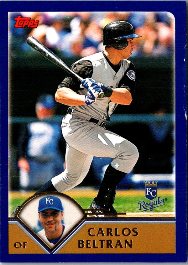 2003 Topps Home Team Advantage Carlos Beltran #209