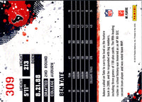 2010 Score Ben Tate #309 Rookie