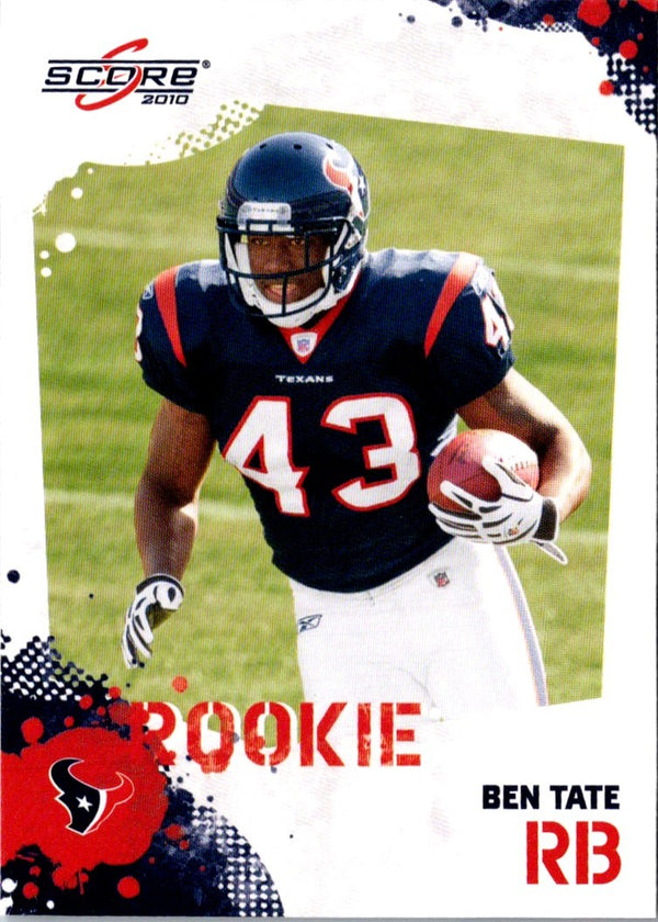 2010 Score Ben Tate #309 Rookie
