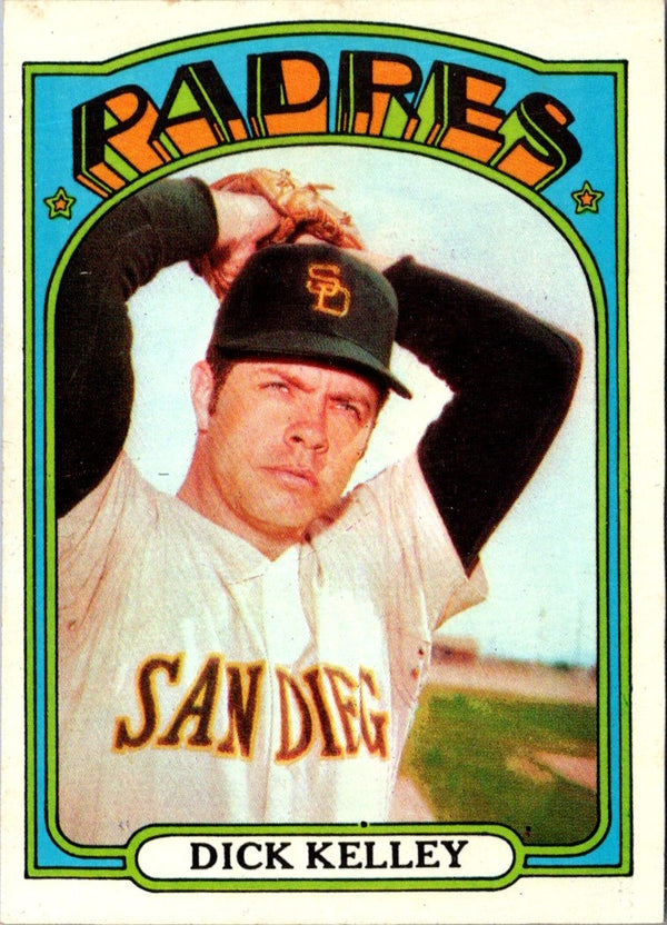 1972 Topps Dick Kelley #412