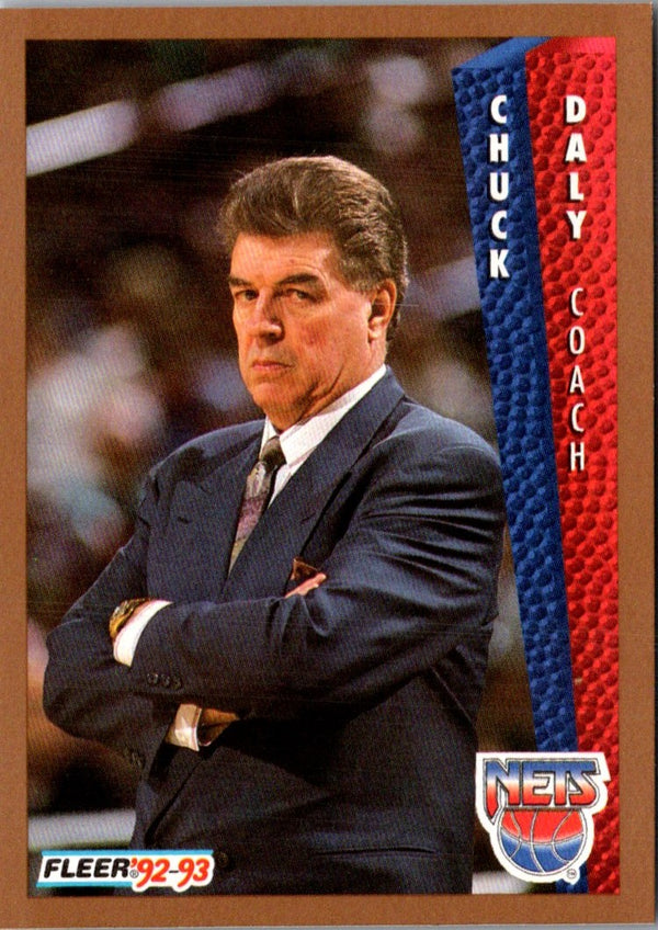 1992 Fleer Chuck Daly #144