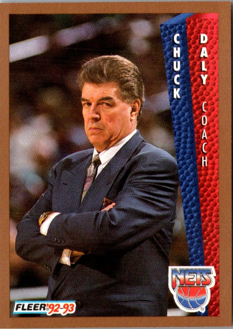 1992 Fleer Chuck Daly