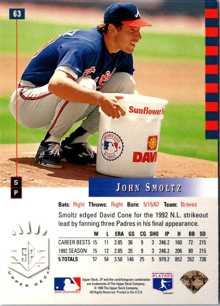 1993 SP John Smoltz