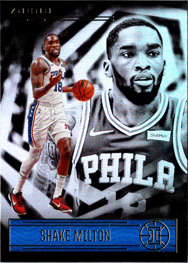 2020 Panini Illusions Shake Milton #140