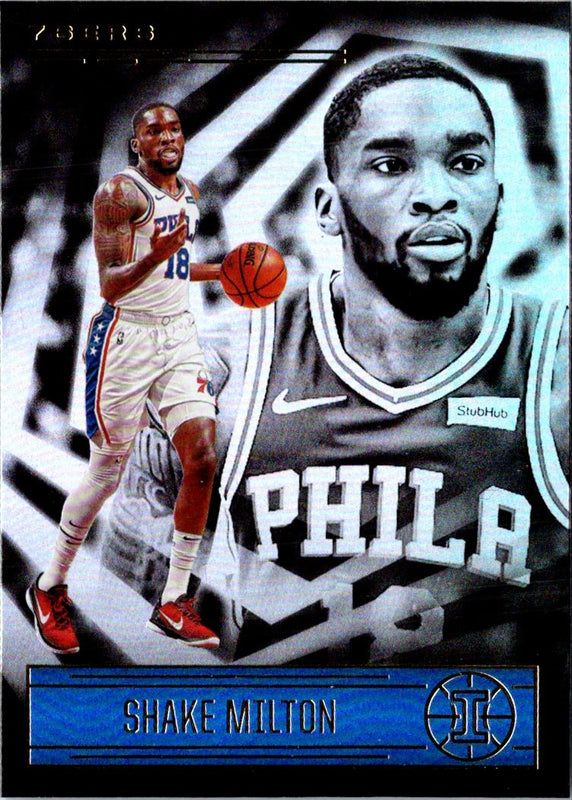 2020 Panini Illusions Shake Milton #140