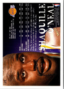 1998 Hoops Promo Sheet Shaquille O'Neal