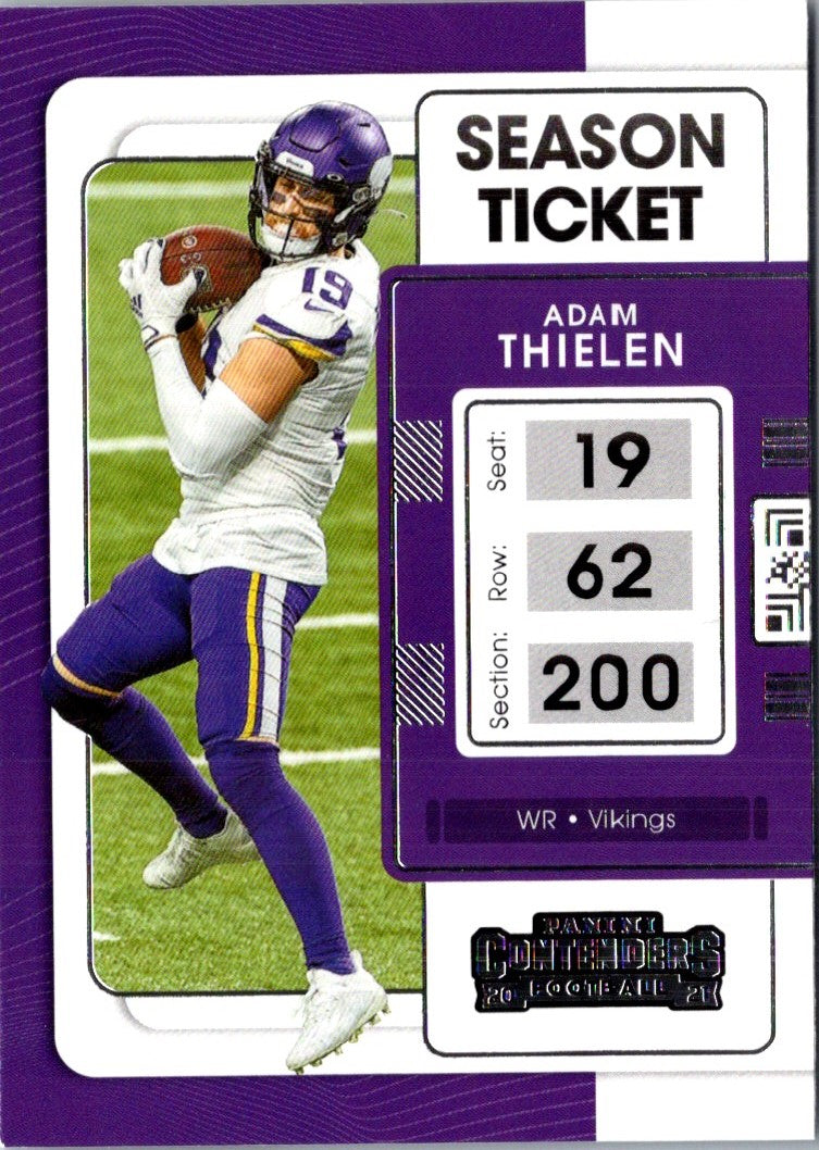 2021 Panini Contenders Adam Thielen