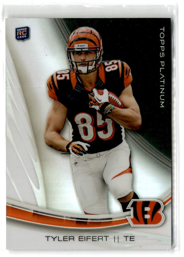 2013 Topps Platinum Tyler Eifert #137 Rookie