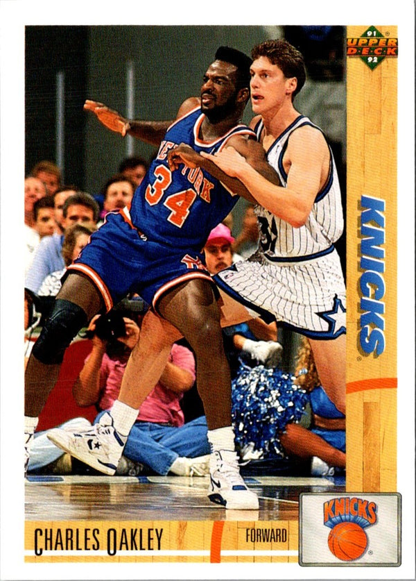 1991 Upper Deck International Spanish Charles Oakley #77
