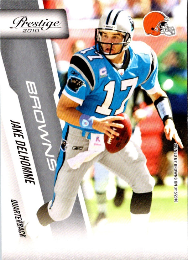 2010 Panini Prestige Jake Delhomme #47