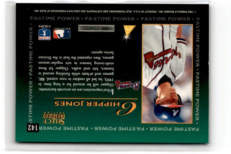 1996 Select Certified Chipper Jones