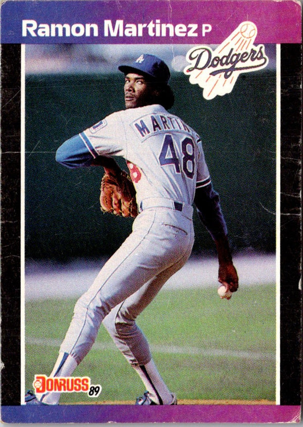 1989 Donruss Ramon Martinez #464 Rookie