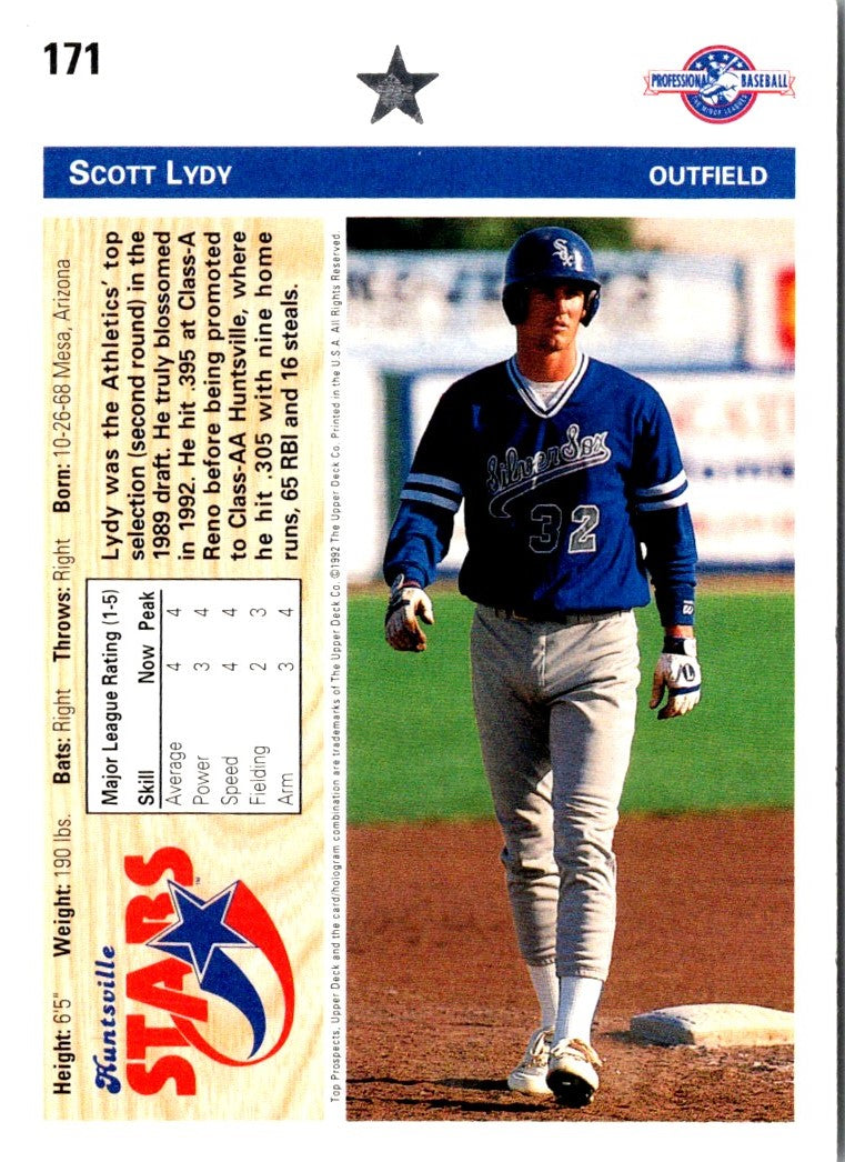 1992 Upper Deck Minors Scott Lydy