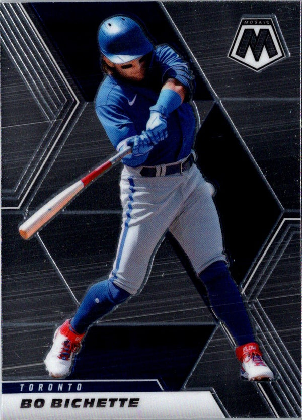 2021 Panini Mosaic Blue Bo Bichette #160