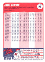 1990 Fleer Andre Dawson #29