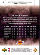 2000 SP Authentic Isaiah Rider