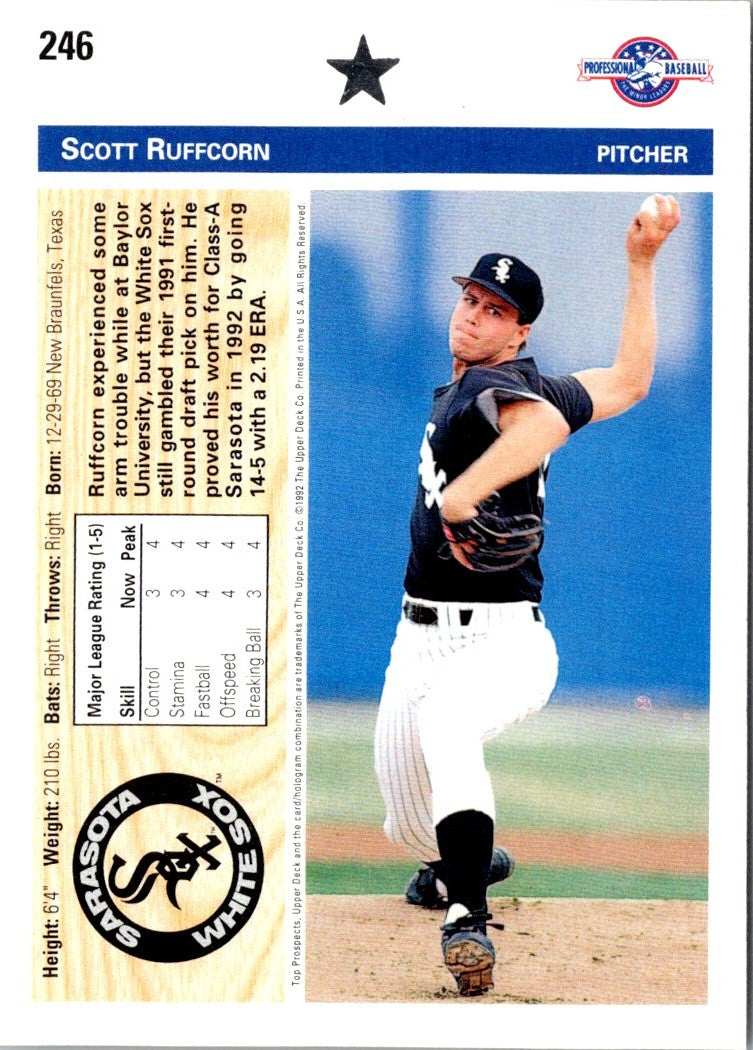 1992 Upper Deck Minors Scott Ruffcorn