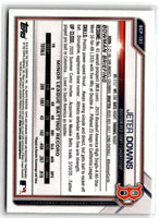 2021 Bowman Chrome Prospects Atomic Refractor Jeter Downs #BCP-107