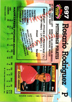1989 Topps Franklin Stubbs #697