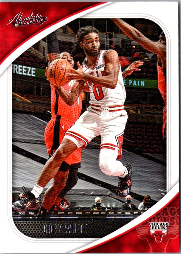 2020 Panini Absolute Memorabilia Coby White #14