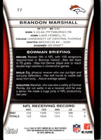 2008 Bowman Brandon Marshall #77