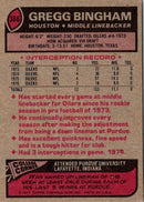 1977 Topps Gregg Bingham