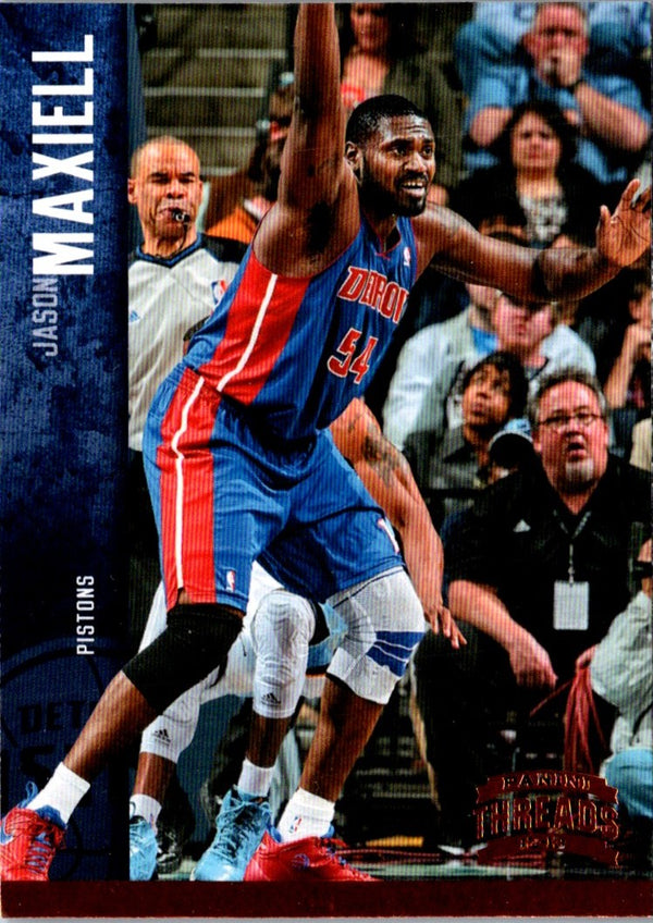 2012 Panini Threads Jason Maxiell #40