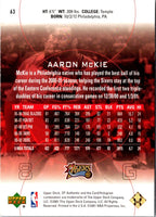 2001 Upper Deck Pros & Prospects Aaron McKie #63