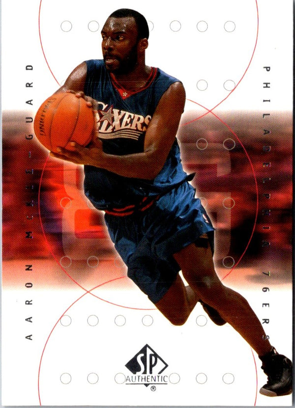 2001 Upper Deck Pros & Prospects Aaron McKie #63