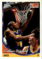 1993 Topps Luther Wright #244