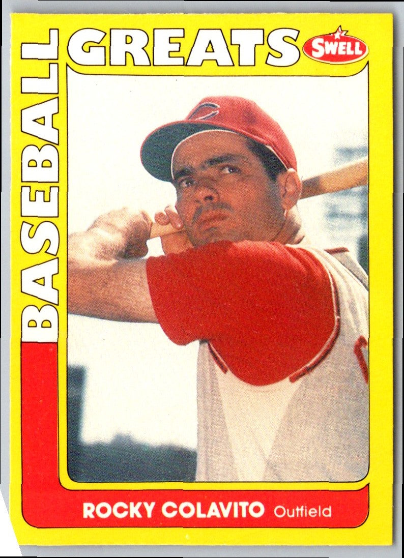 1991 Swell Baseball Greats Rocky Colavito