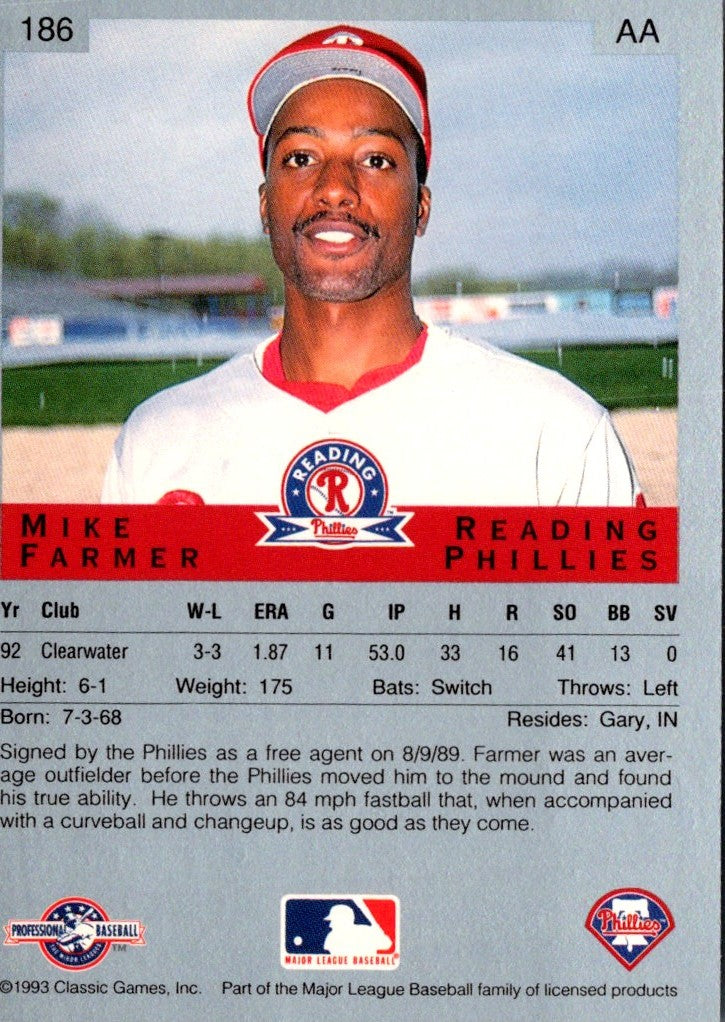 1993 Classic Best Mike Farmer