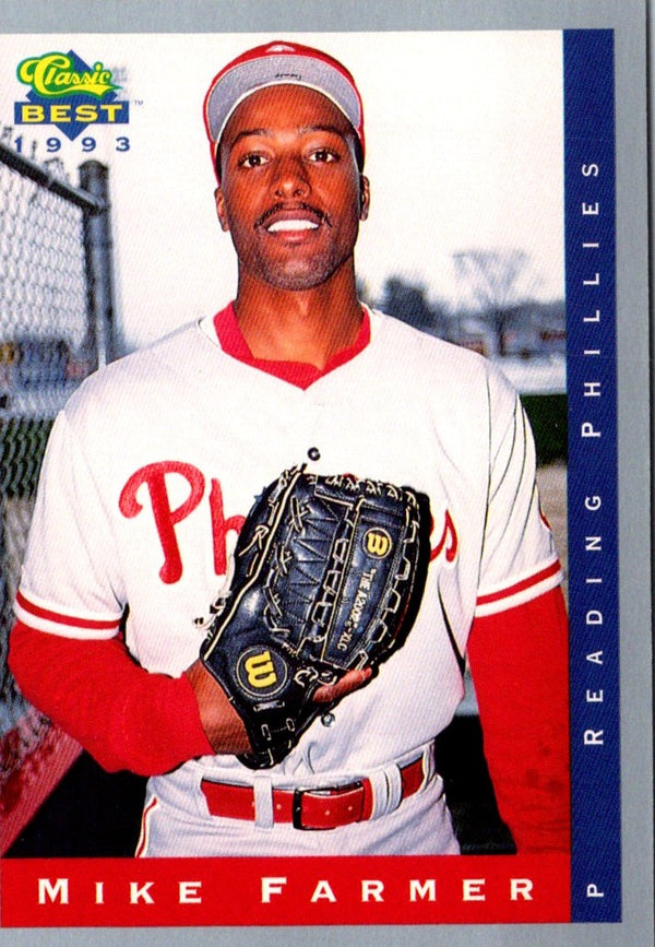 1993 Classic Best Mike Farmer #186