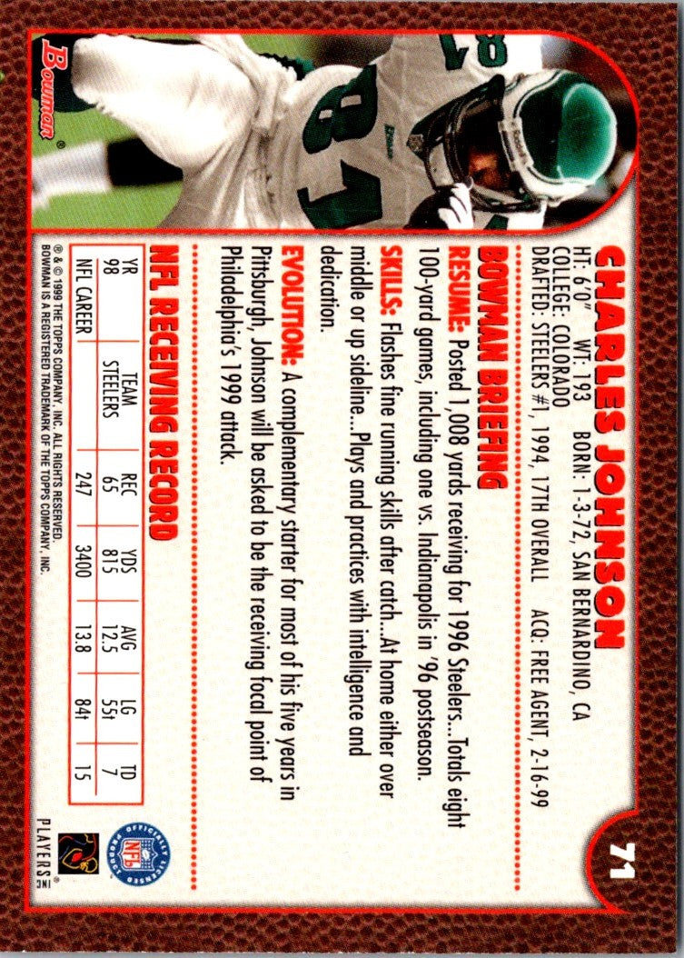 1999 Bowman Charles Johnson