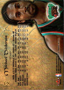 2000 Fleer Showcase Michael Dickerson