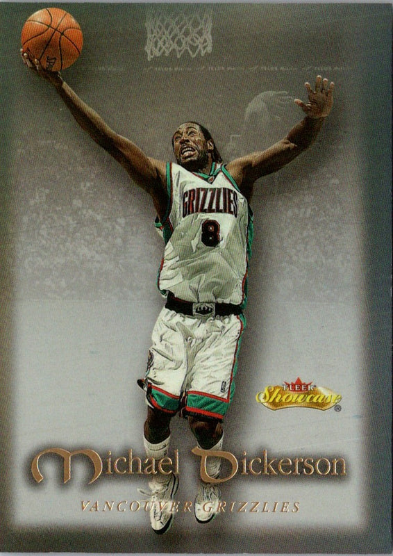 2000 Fleer Showcase Michael Dickerson #83