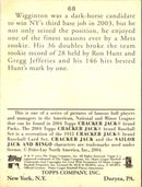 2004 Topps Cracker Jack Mini Blue Ty Wigginton