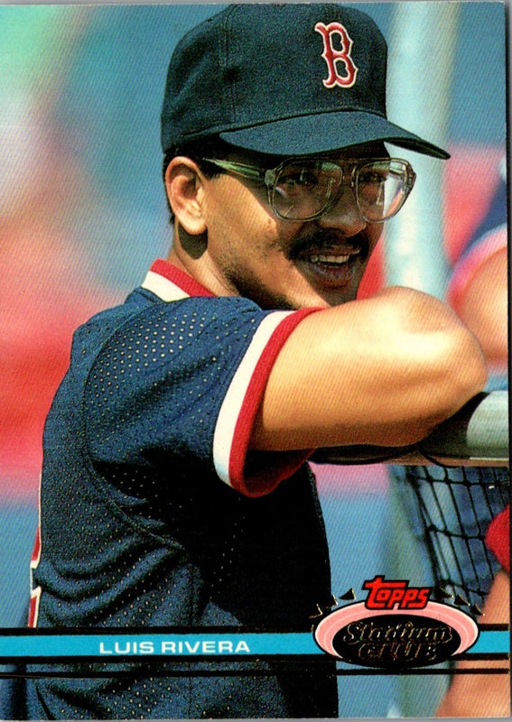 1991 Stadium Club Luis Rivera #55