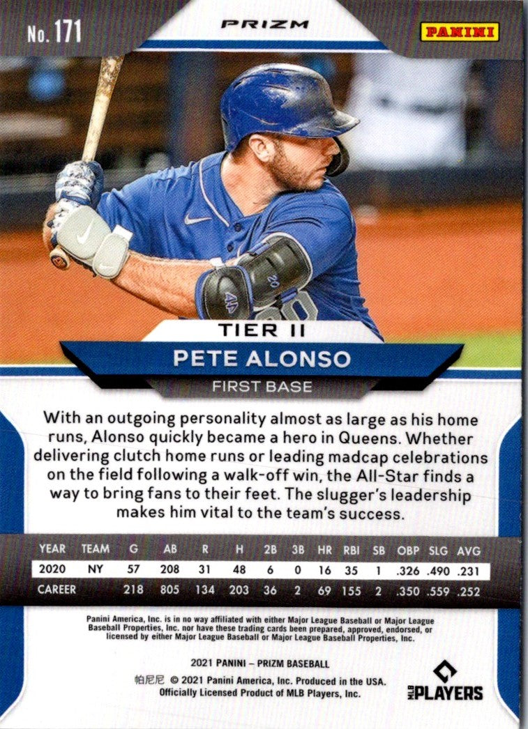 2021 Panini Prizm Pete Alonso