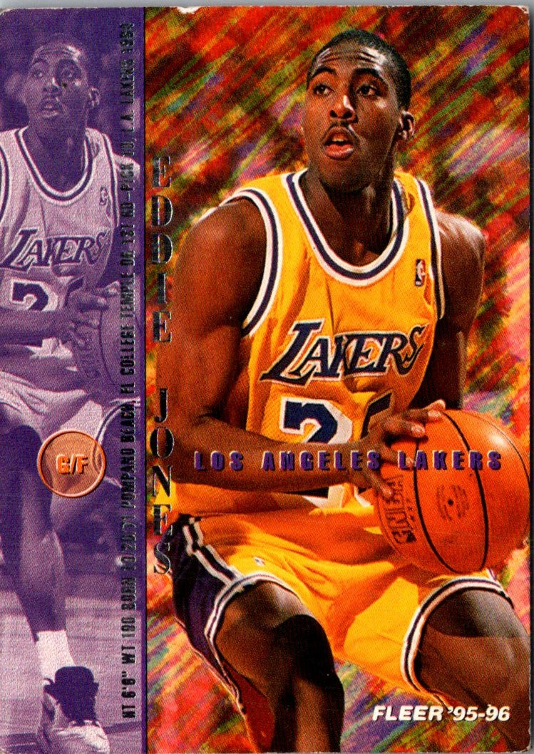 1995 Fleer European Eddie Jones