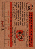 2001 Topps Heritage Germane Crowell #105
