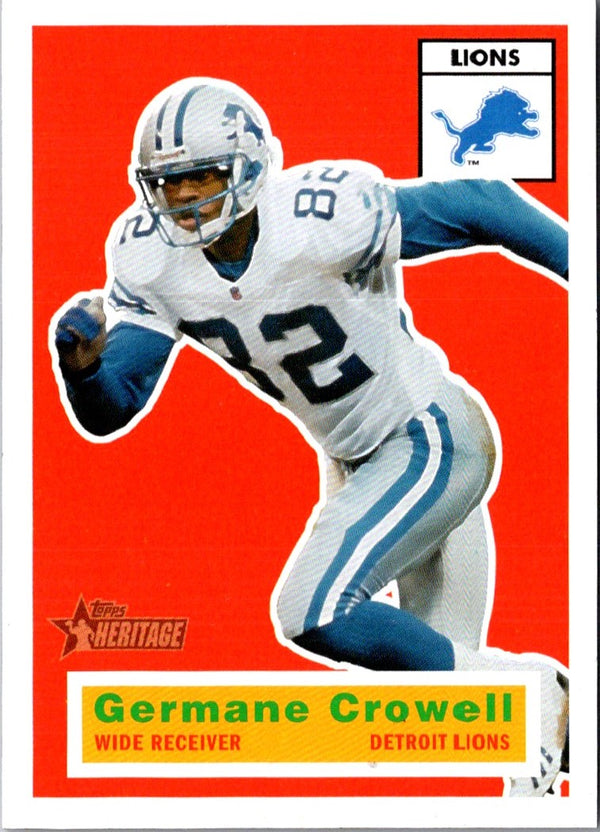 2001 Topps Heritage Germane Crowell #105