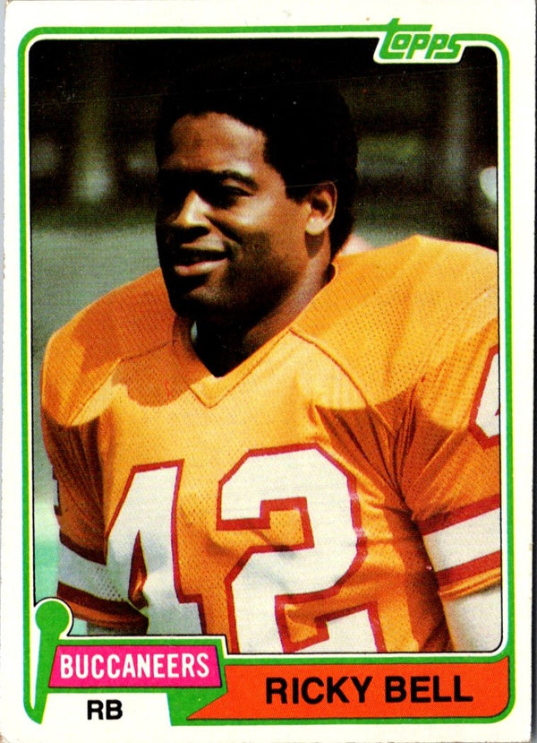 1981 Topps Ricky Bell #456