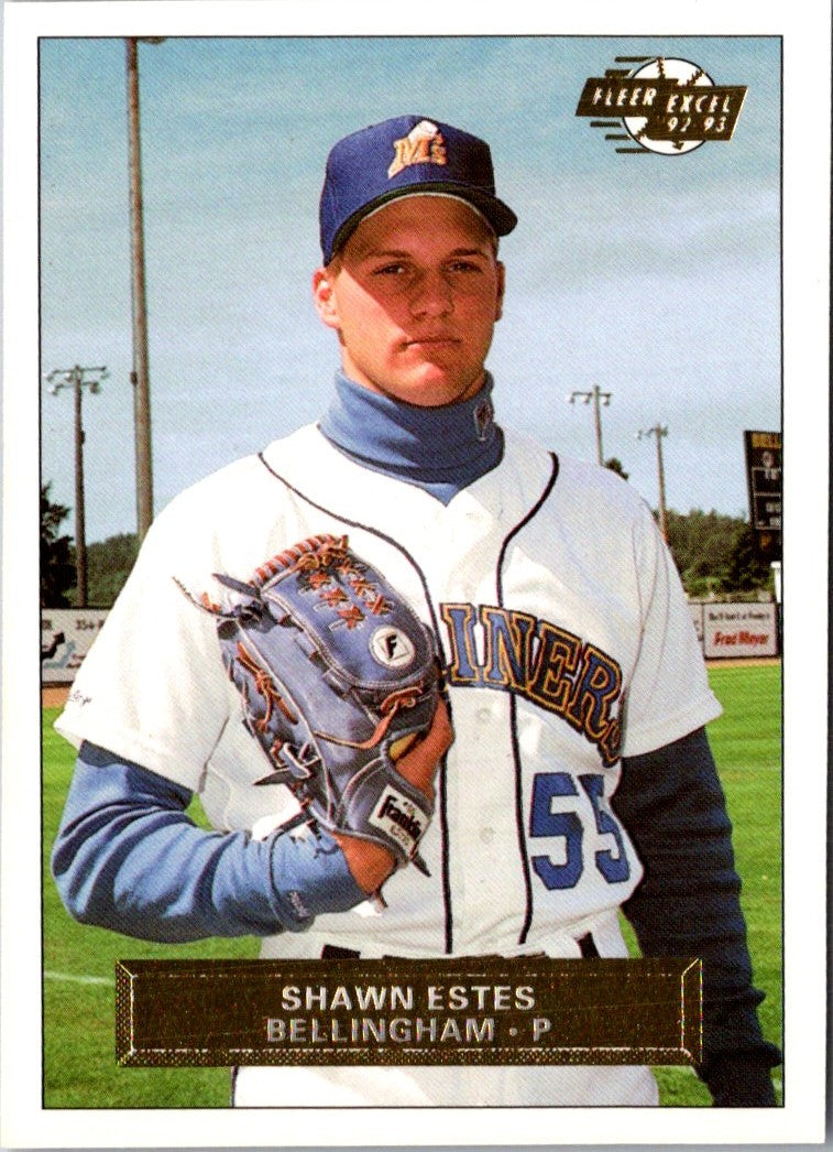 1992 Fleer Excel Shawn Estes