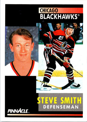 1991 Pinnacle French Steve Smith #18