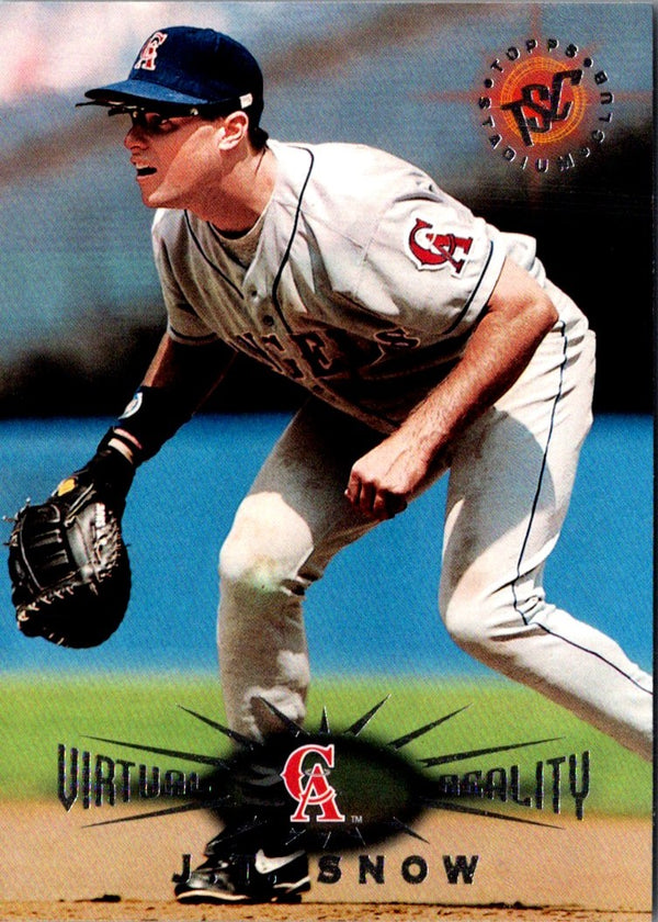 1995 Stadium Club Virtual Reality Members Only J.T. Snow #263