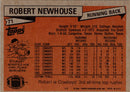 1981 Topps Robert Newhouse